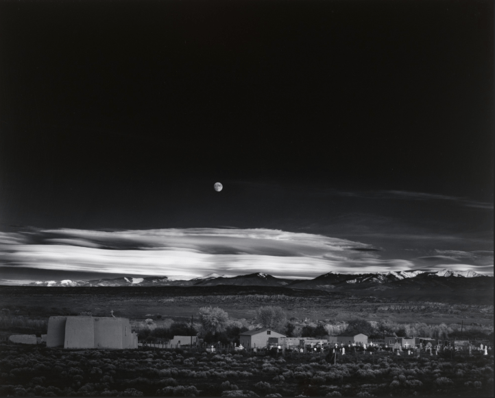Moonrise, Hernandez, New Mexico, 1941