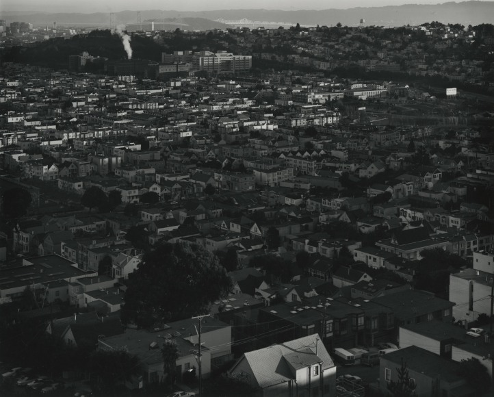 Bay Bridge from Bernal Heights, 1986