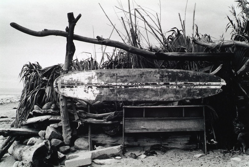 Old Surfboard, Topanga Beach, CA