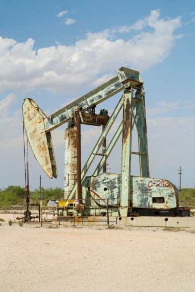 Oil Pump Jacks: Jal, New Mexico, from the series, Beneath the Dirt of Great Men