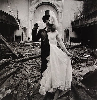 Bride and Groom, NY, 1970