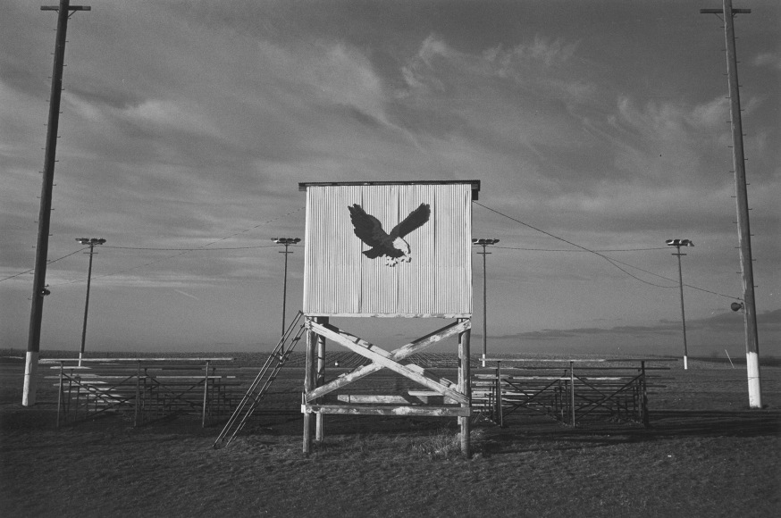 Mid-Way High School Eagle, Athletic Field, near Atchison, Kansas, 1977