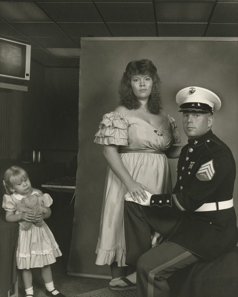 Military Family, Fresno, CA, from American Portraits, 1979-89 