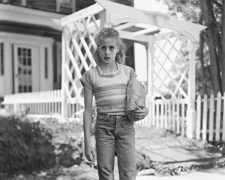 Girl Holding a Paper Bag, 1983-84