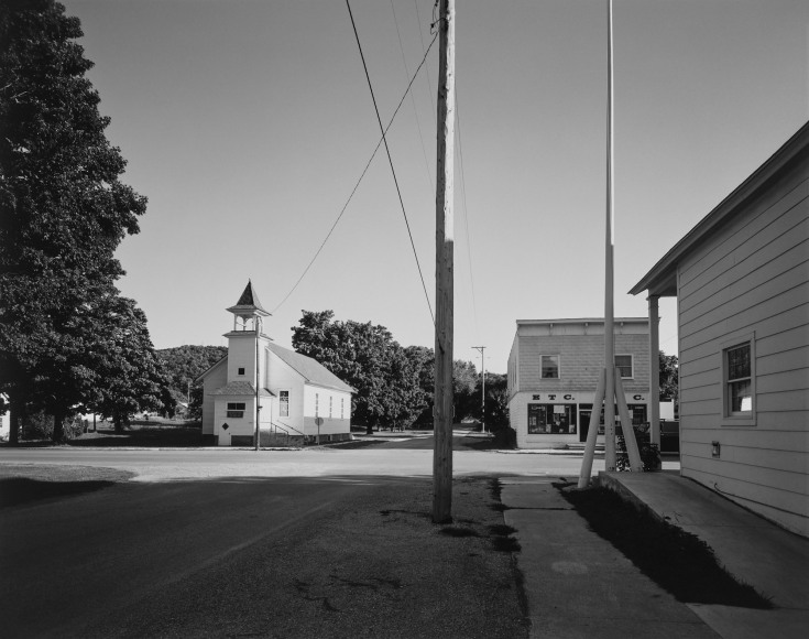 Intersection, Union and Front Street, Empire, Michigan, 1978