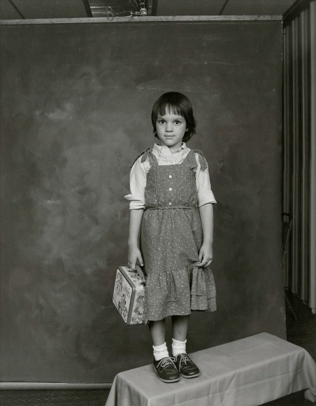 Girl with New Lunch Box, Stockton, CA, from American Portraits, 1979-89 