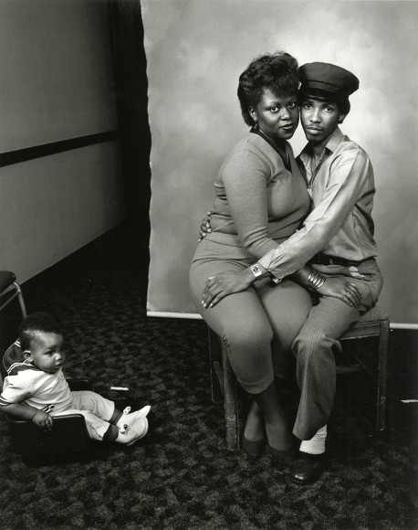 Black Couple with Baby, Bakersfield, CA, from American Portraits, 1979-89 