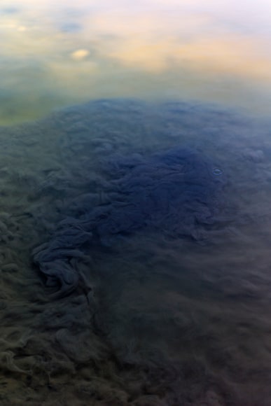 Fracking Pond: Lenorah, Texas, from the series, Beneath the Dirt of Great Men