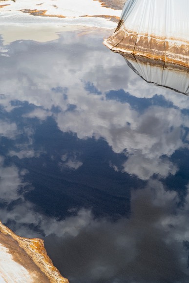 Fracking Pond: Midland, Texas. , from the series, Beneath the Dirt of Great Men