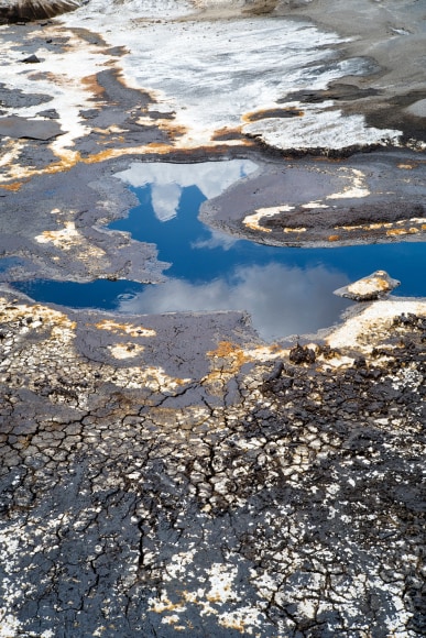 Fracking Pond: Midland, Texas. , from the series, Beneath the Dirt of Great Men