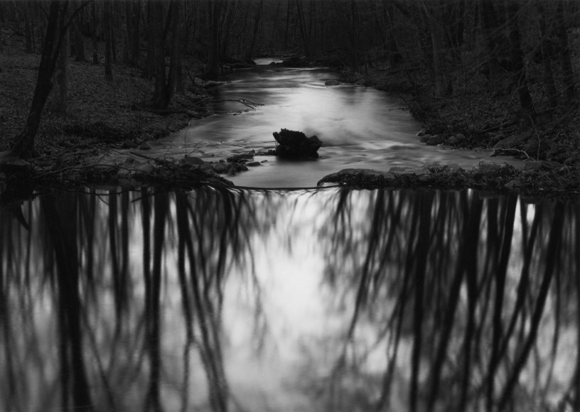 Redding Stream, Connecticut, 1968, gelatin silver print