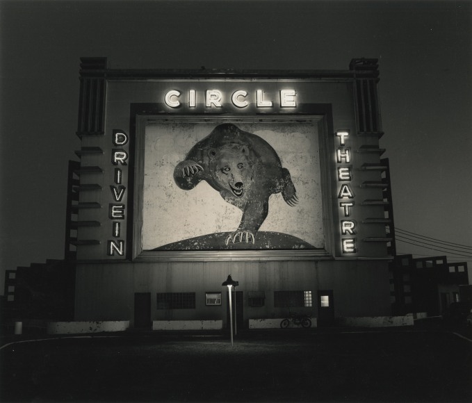 Drive-in Theater, Highway 81, Waco, Texas, 1973