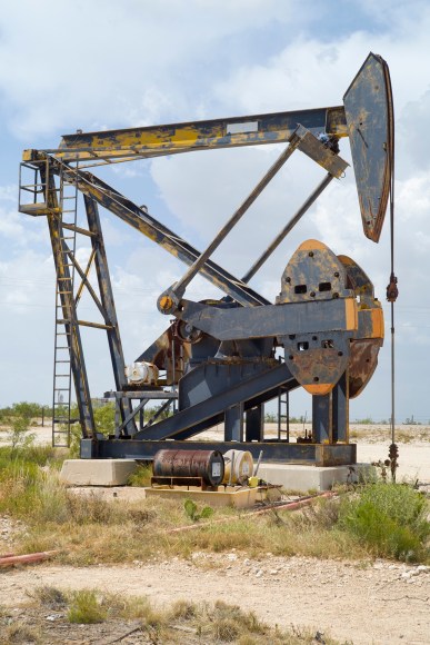Oil Pump Jacks: Rankin, Texas, from the series, Beneath the Dirt of Great Men