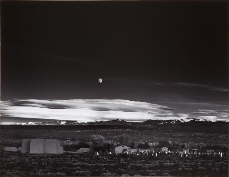 Moonrise, Hernandez, New Mexico, 1941