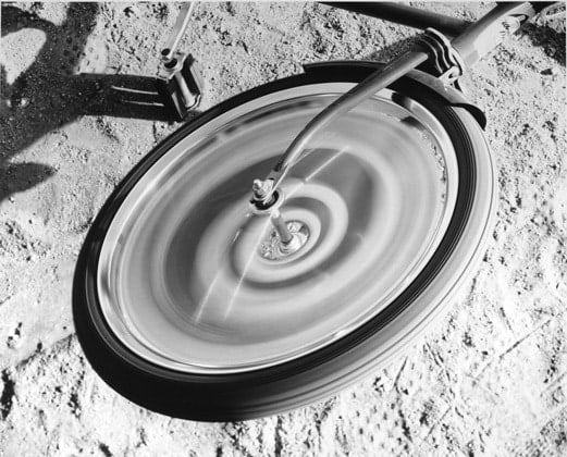 Wheel, 1979 gelatin silver print