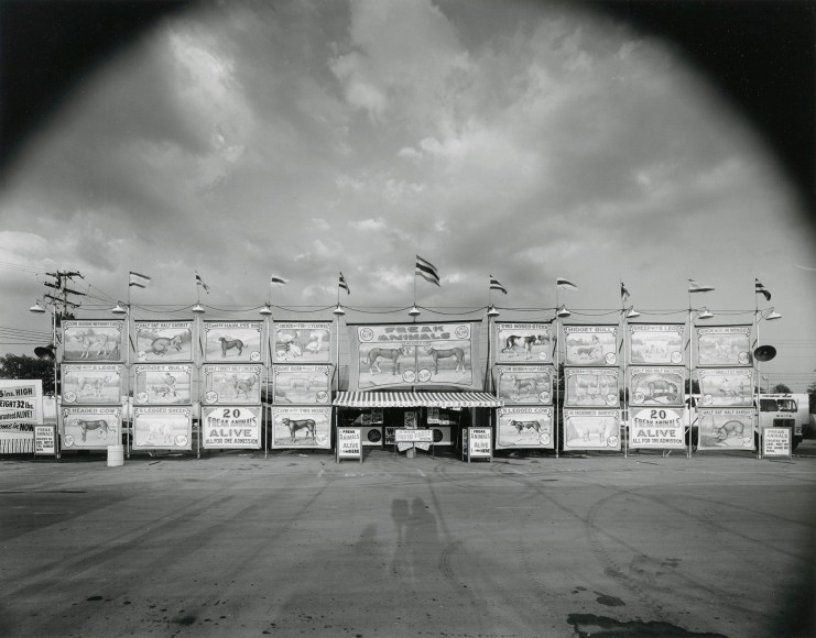 Al Moody's Freak Animal Show, 1975, vintage gelatin silver print