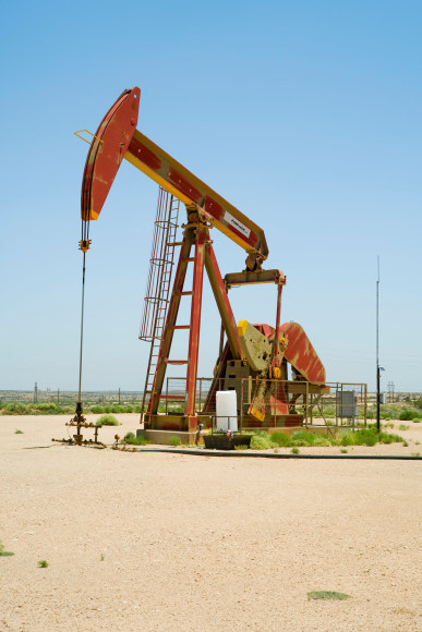 Oil Pump Jacks: Artesia, New Mexico, from the series, Beneath the Dirt of Great Men