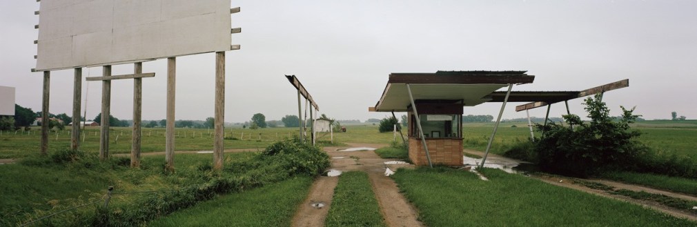 Derelict drive-in theatre, Darwin, Minnesota