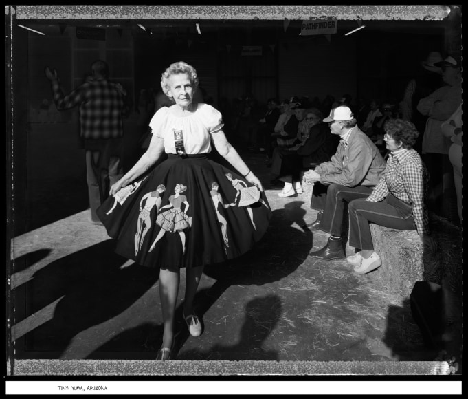 Tiny, Yuma, Arizona, 1988, vintage gelatin silver print