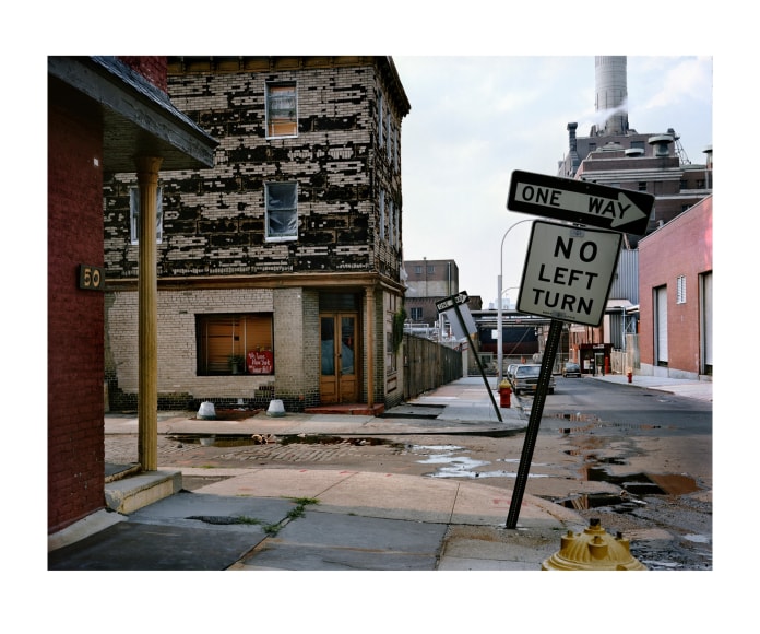 No Left, Vinegar Hill, 1983, chromogenic print