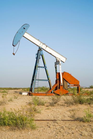 Oil Pump Jacks: Orla, Texas, from the series, Beneath the Dirt of Great Men