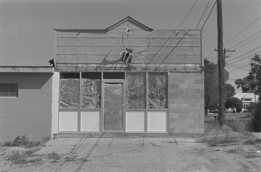 Elk Antlers, Medicine Lodge, Kansas, 1979