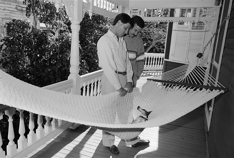 Sage Sohier, Trip & Alan, Key West, 1988