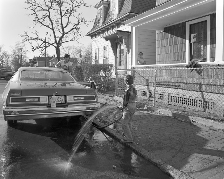 Mary Frey, Untitled (Washing Car), 1979-1983
