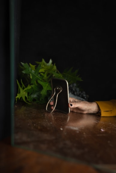 Jo Ann Chaus, Hand and Mirror, 2023