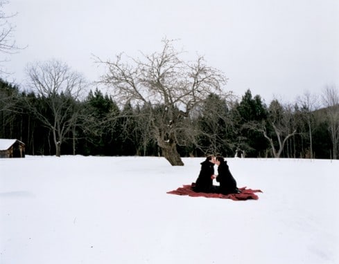 Kiss, 2003 20 x 24 inches