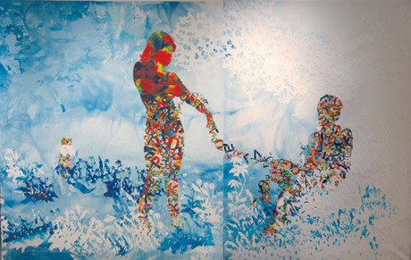 Love is a Four-Letter Word (diptych), 2009