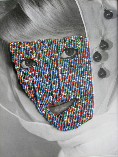 Joseph Heidecker,  Beaded Face, 2007 