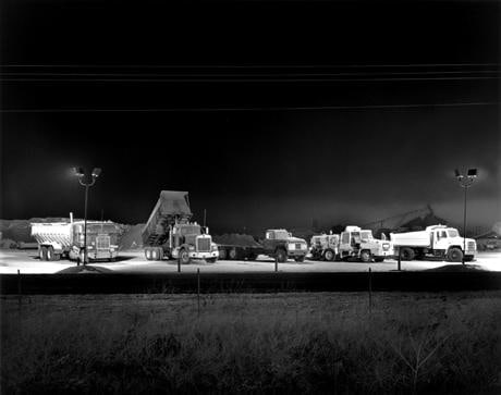Trucks, 2000 26 x 33 inch Gelatin Silver Print