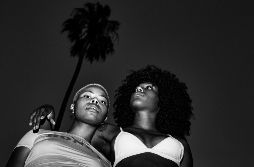 Alexis Hunley, Untitled (Evan and Ankofa), 2017