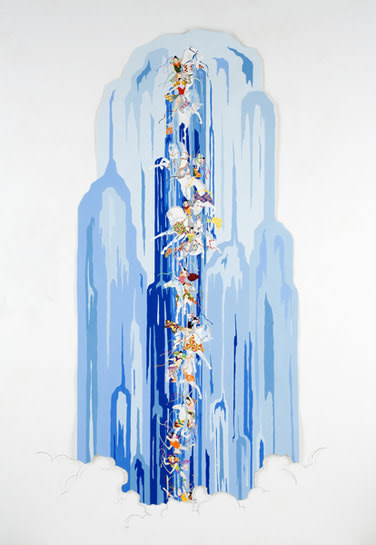 Zip, 2008 87 x 51 inches&nbsp;