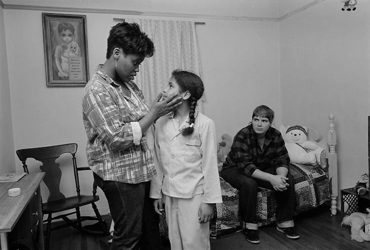 Sage Sohier, Doris & Debbie with Junyette, San Diego, 1987