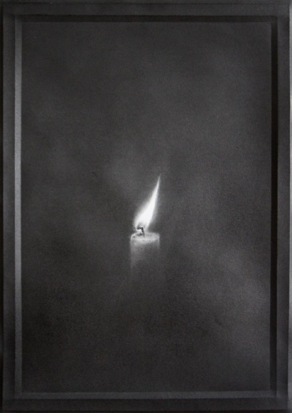 Simon Schubert, Untitled (Candle 5), 2015