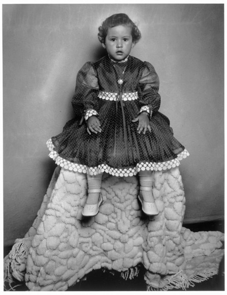 Leon Borensztein, Young Girl in Her Sunday Best, Antioch, California, 1979