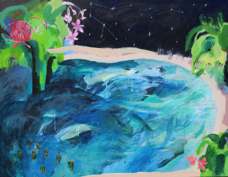 Nikky Morgan-Smith Blue Lagoon, Thalassophobia, 2019 Artwork