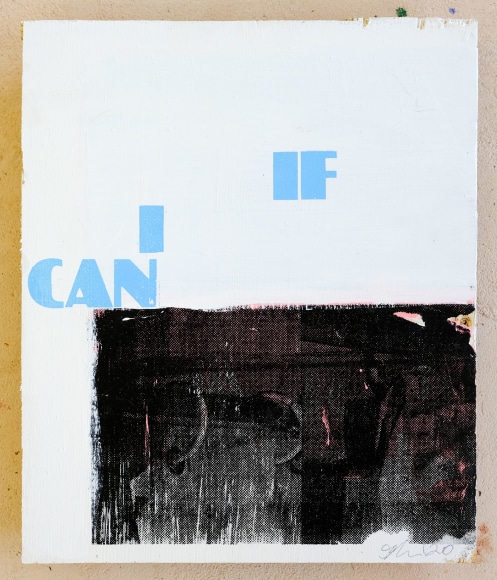 Jacob Boylan  If I Can, 2020  Silk Screen on Ply Wood
