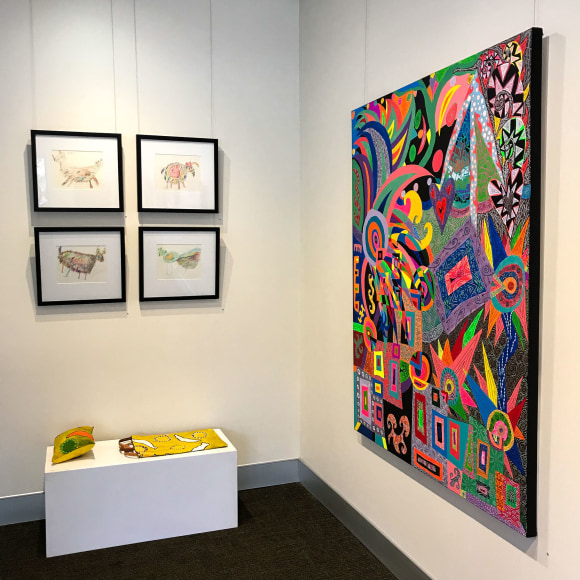 REDinc. Artists REDY-made Installation View  2018