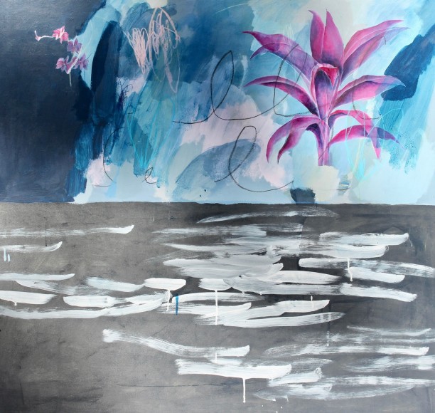 Nikky Morgan-Smith  Looking at Pango From the Boat, 2019 Artwork