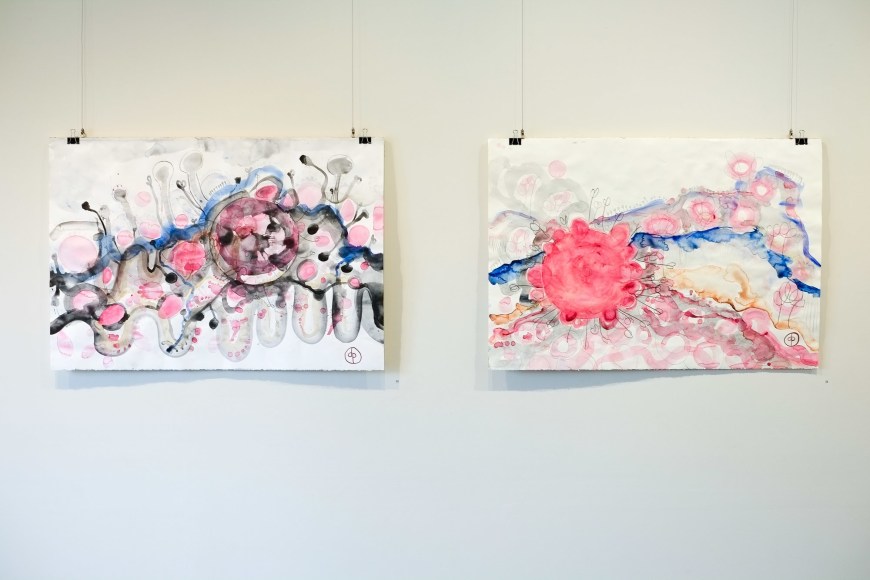 Dean Power The Four Invitations Of Syzygium Moorei Installation View  2018