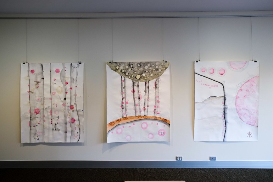 Dean Power The Four Invitations Of Syzygium Moorei Installation View  2018