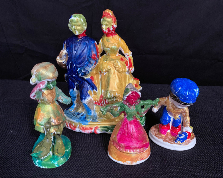 Collab Collective  Shiny Shiny Clublane Multitask &amp; REDinc Studio Artists with Rene Bolten &amp; Claudie Frock, 2019