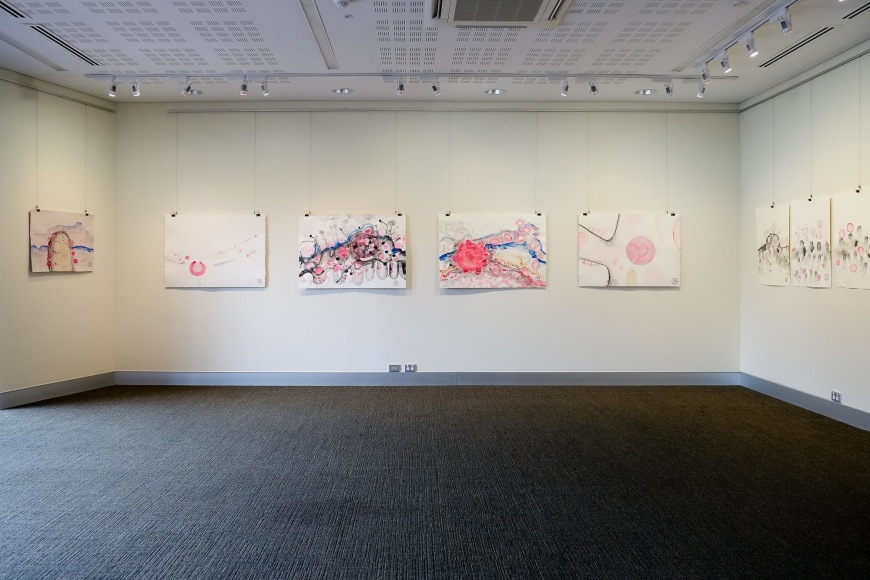 Dean Power The Four Invitations Of Syzygium Moorei Installation View  2018