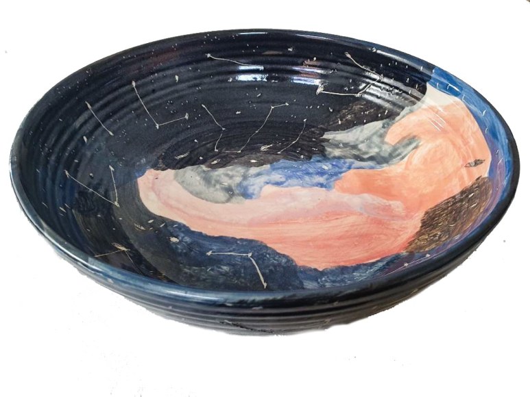 Nikky Morgan-Smith Into the Night, 2019  Glazed ceramic