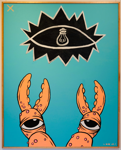 Lee McConnell  Think Harder, 2019  Lone Goat Gallery
