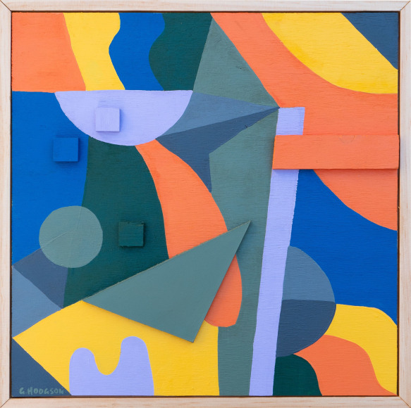 Greg Hodgson  Polarized islands, 2019 art