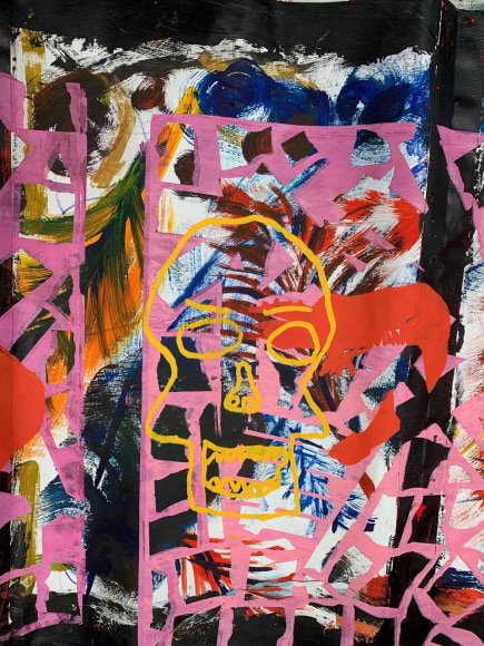 Collab Collective  Skulls Clublane Multitask &amp; REDinc Studio Artists Collab with Kellie O&rsquo;Dempsey, 2019